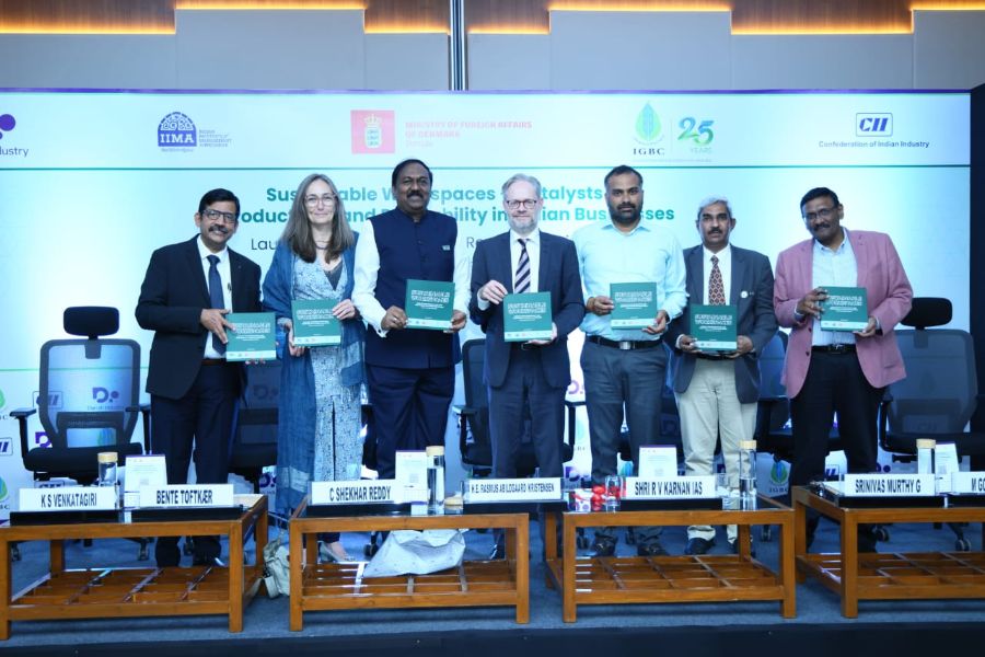 CII-IGBC and Danish Industry Launch Report on Sustainable Workspaces in India